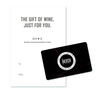 Akash Winery - Products - $150 Gift Card